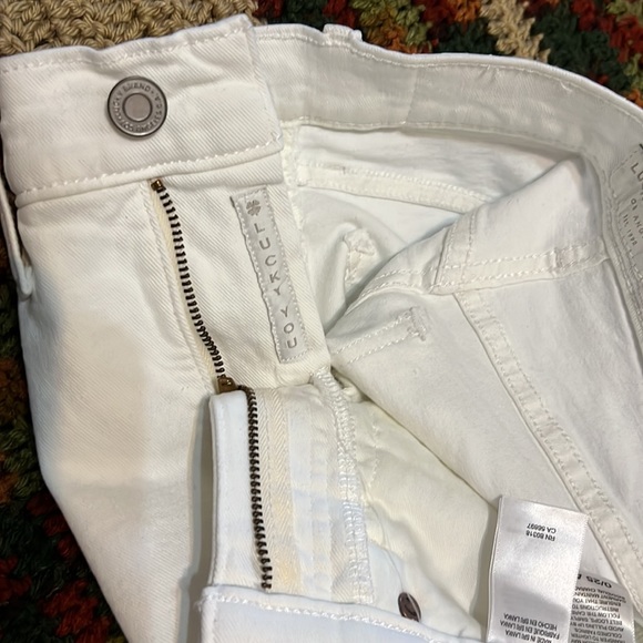Lucky brand Mid Rise Ava Skinny Jean NWT size 0/25 Ankle white color - Picture 9 of 10